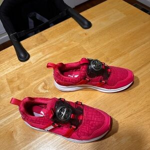 Puma Kids Vibrant Red Sneakers